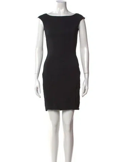 Pre-owned Pucci Vintage Mini Dress In Black
