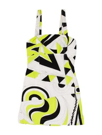 Pre-owned Pucci Vintage Mini Dress In Multi