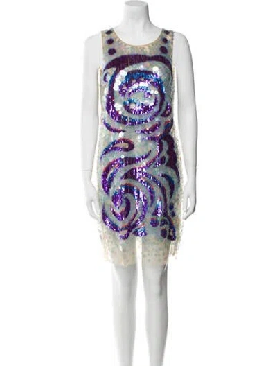 Pre-owned Pucci Vintage Mini Dress In Multi