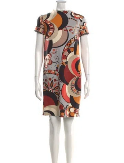 Pre-owned Pucci Vintage Mini Dress In Multi