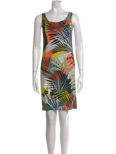 Pre-owned Pucci Vintage Mini Dress In Multi