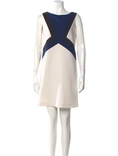 Pre-owned Pucci Vintage Mini Dress In Neutral