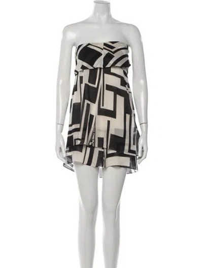 Pre-owned Pucci Vintage Mini Dress In Neutrals