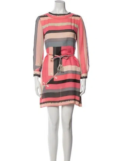 Pre-owned Pucci Vintage Mini Dress In Pink