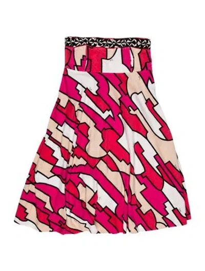 Pre-owned Pucci Vintage Mini Dress In Pink