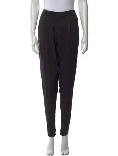 Pre-owned Pucci Vintage Straight Leg Pants In Black