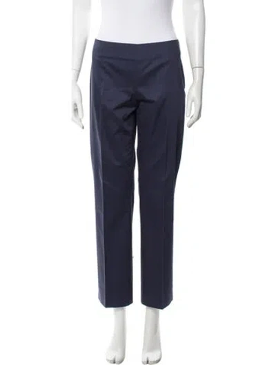 Pre-owned Pucci Vintage Straight Leg Pants In Blue