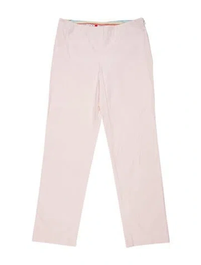 Pre-owned Pucci Vintage Straight Leg Pants In Pink