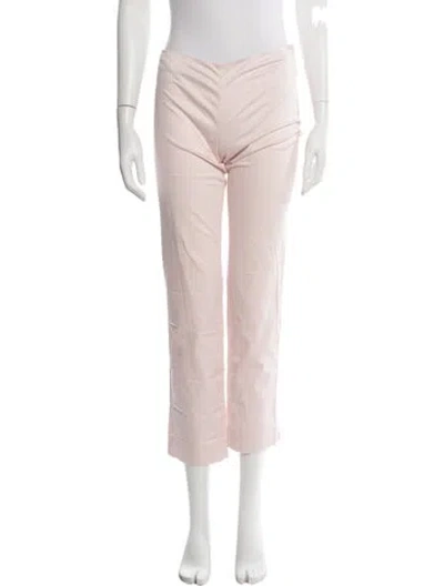 Pre-owned Pucci Vintage Straight Leg Pants In Pink