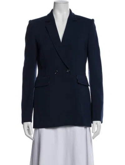 Pre-owned Pucci Virgin Wool Blazer In Blue