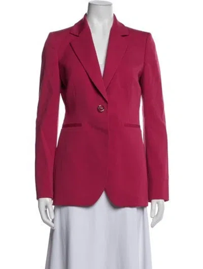 Pre-owned Pucci Virgin Wool Blazer In Pink
