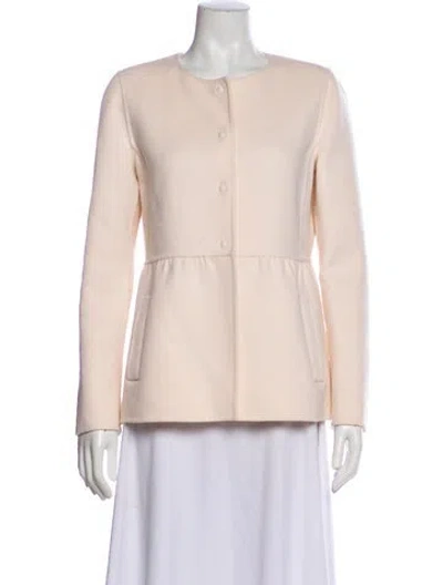 Pre-owned Pucci Virgin Wool Evening Jacket In Neutral