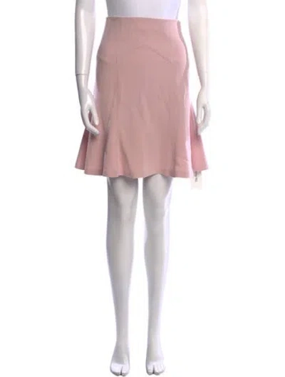 Pre-owned Pucci Virgin Wool Knee-length Skirt In Pink