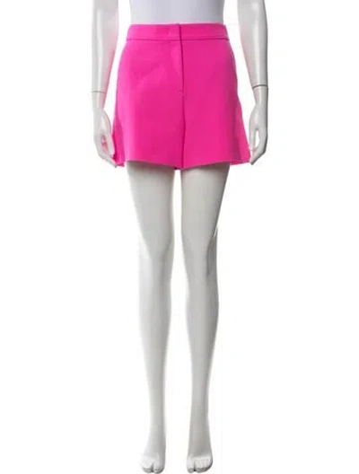 Pre-owned Pucci Virgin Wool Mini Shorts In Pink