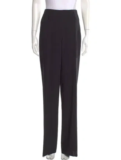Pre-owned Pucci Virgin Wool Wide Leg Pants W/ Tags In Gray