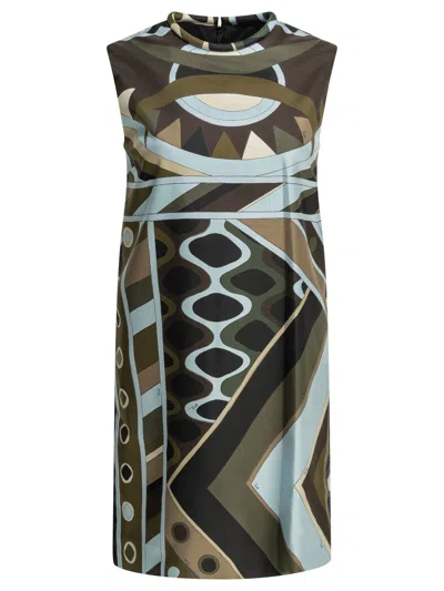 Pucci Emilio  "vivara" A-line Dress In Black