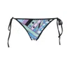 Pucci Vivara Print Bikini Slip In Blue