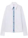 Pucci Vivara-print Cotton Shirt In White