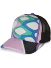 Pucci Vivara-print Panelled Cap In White