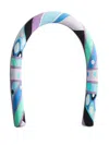 Pucci Vivara-print Pool Float In Blue