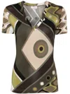 Pucci Emilio  T-shirts And Polos In Green