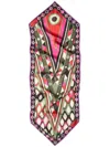 Pucci Vivara-print Silk Twill Scarf In Green
