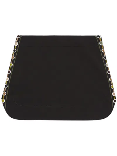 Pucci Vivara-print Skirt In Black