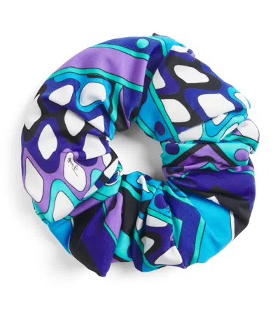 Pucci Vivara Scrunchie In Blue