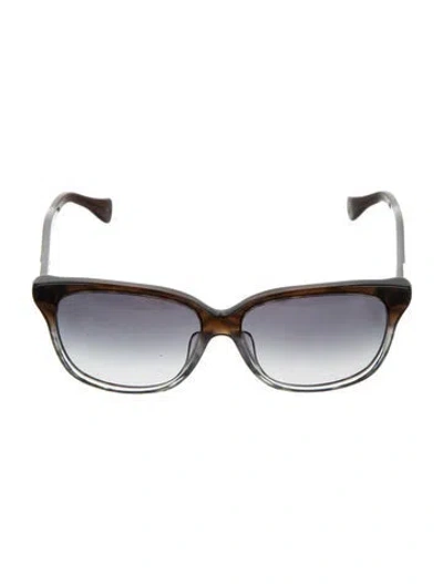 Pre-owned Pucci Wayfarer Gradient Sunglasses In Black