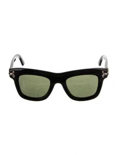 Pre-owned Pucci Wayfarer Tinted Sunglasses In Black