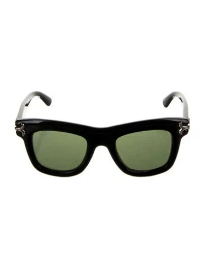 Pre-owned Pucci Wayfarer Tinted Sunglasses In Black