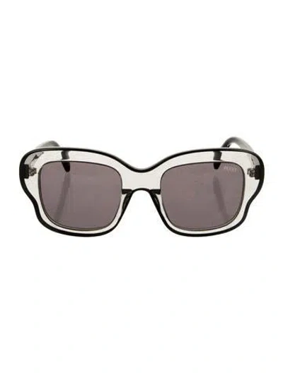 Pre-owned Pucci Wayfarer Tinted Sunglasses In Multi