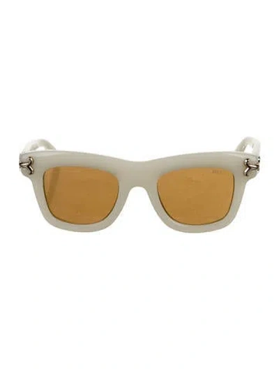 Pre-owned Pucci Wayfarer Tinted Sunglasses In Neutral
