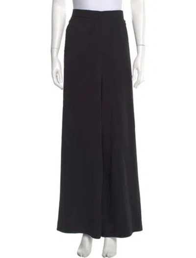 Pre-owned Pucci Wide Leg Pants In Black