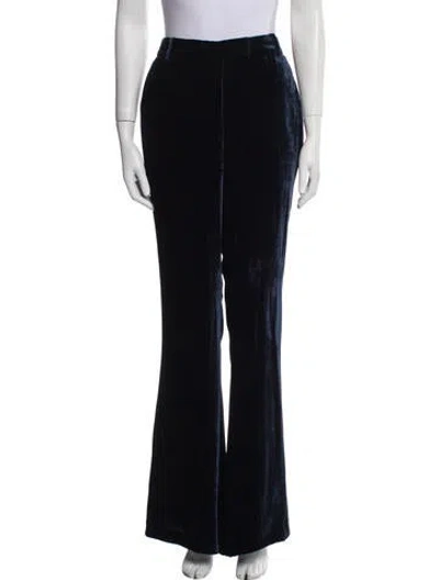 Pre-owned Pucci Wide Leg Pants In Blue
