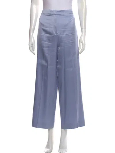 Pre-owned Pucci Wide Leg Pants In Blue