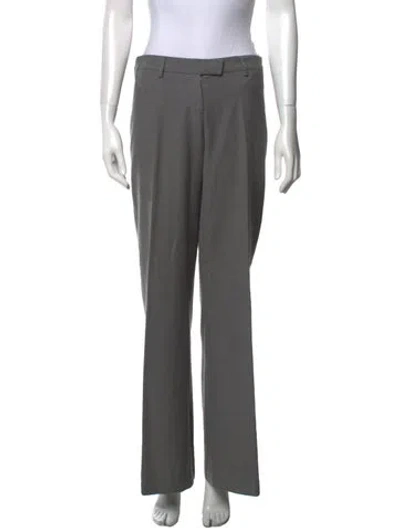 Pre-owned Pucci Wide Leg Pants In Gray