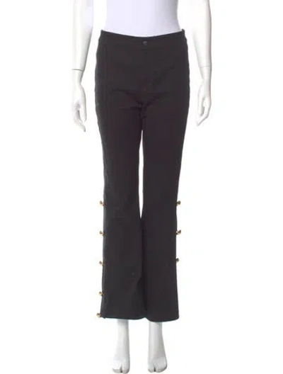 Pre-owned Pucci Wide Leg Pants In Gray