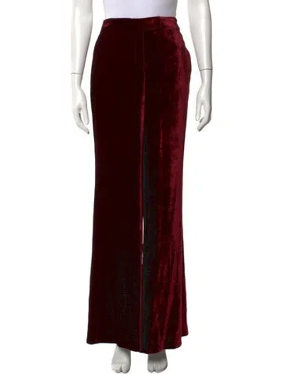 Pre-owned Pucci Wide Leg Pants In Red