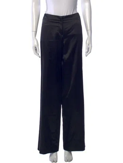Pre-owned Pucci Wide Leg Pants W/ Tags In Black