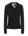 Pucci Woman Cardigan Black Size S Wool, Silk