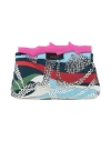 Pucci Woman Handbag Navy Size - Polyamide, Elastane, Calfskin In Navy