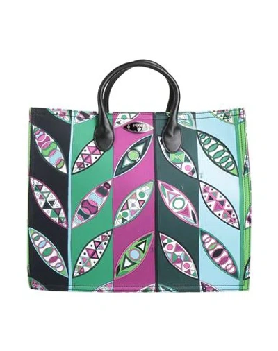 Pucci Woman Handbag Purple Size - Textile Fibers