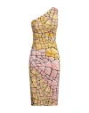 Pucci Woman Midi Dress Black Size 10 Polyamide, Elastane In Black