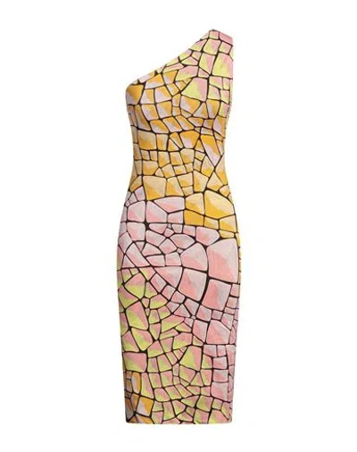 Pucci Woman Midi Dress Black Size 10 Polyamide, Elastane