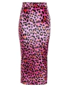Pucci Woman Midi Skirt Fuchsia Size L Viscose, Polyamide, Elastane In Pink