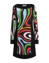 Pucci Bedrucktes Minikleid Aus Jersey In Black