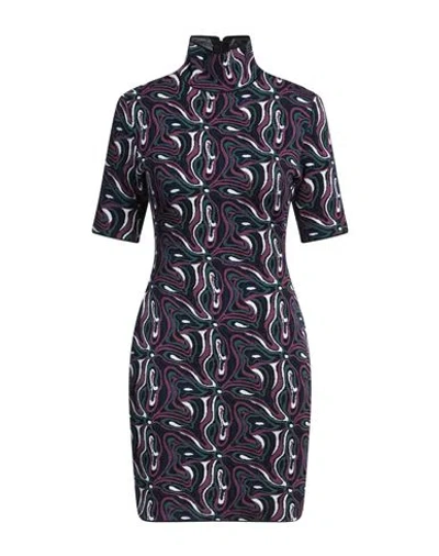 Pucci Woman Mini Dress Black Size L Polyamide