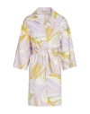 Pucci Woman Mini Dress Lilac Size 8 Cotton In Purple