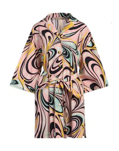 Pucci Woman Mini Dress Pink Size 10 Cotton